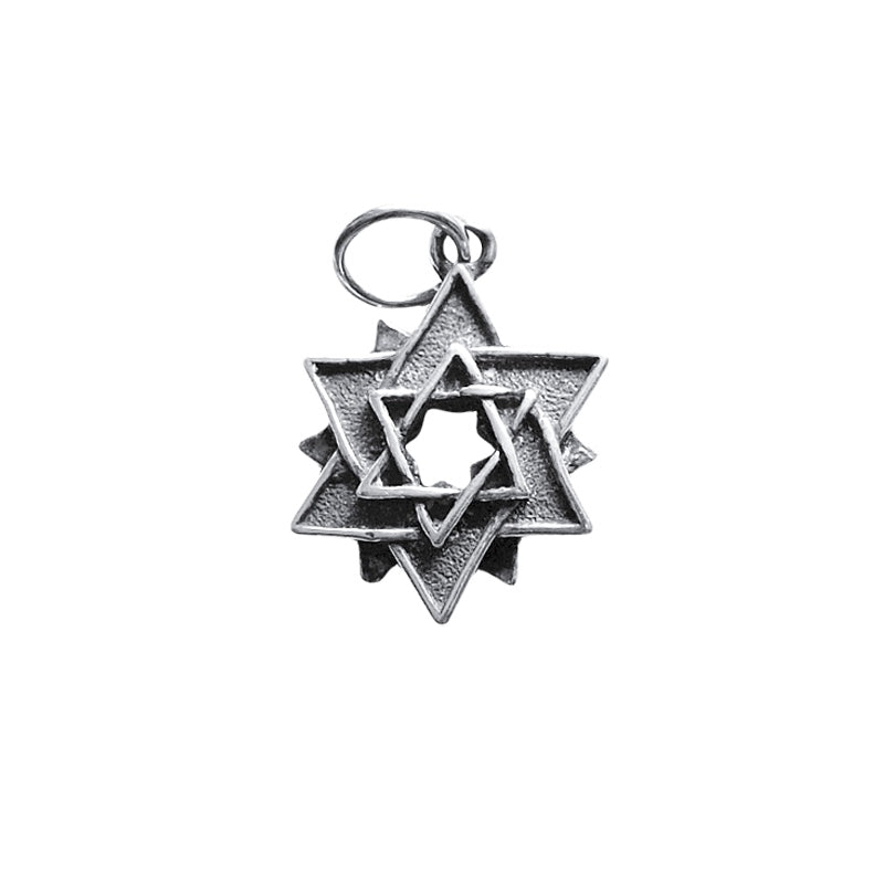 colgante estrella 12 puntas 2cm