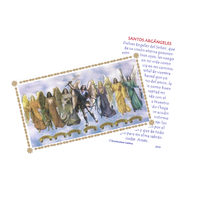 7 archangels card