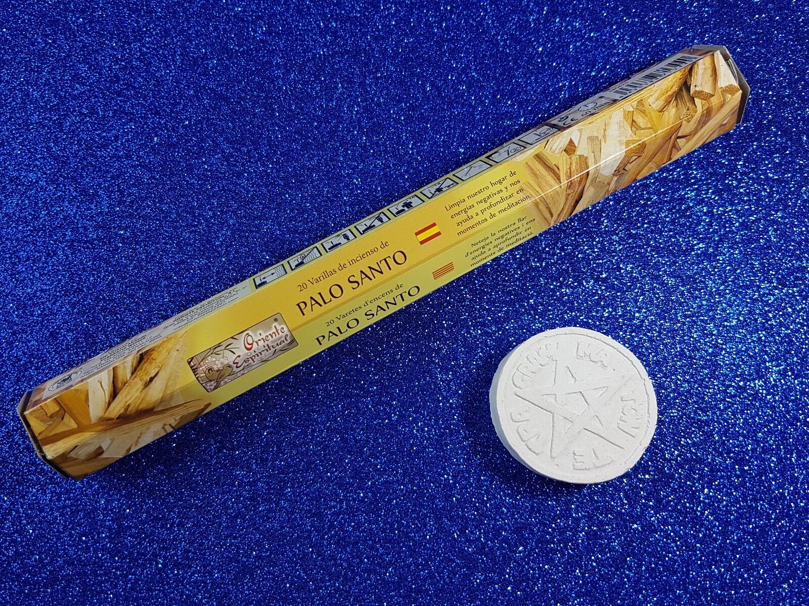 incienso palo santo hexagonal
