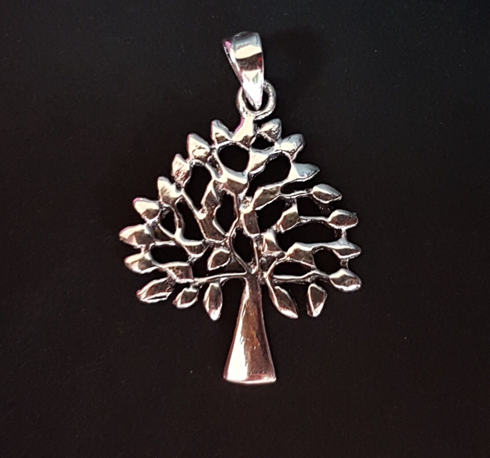 colgante arbol de la vida plata de ley