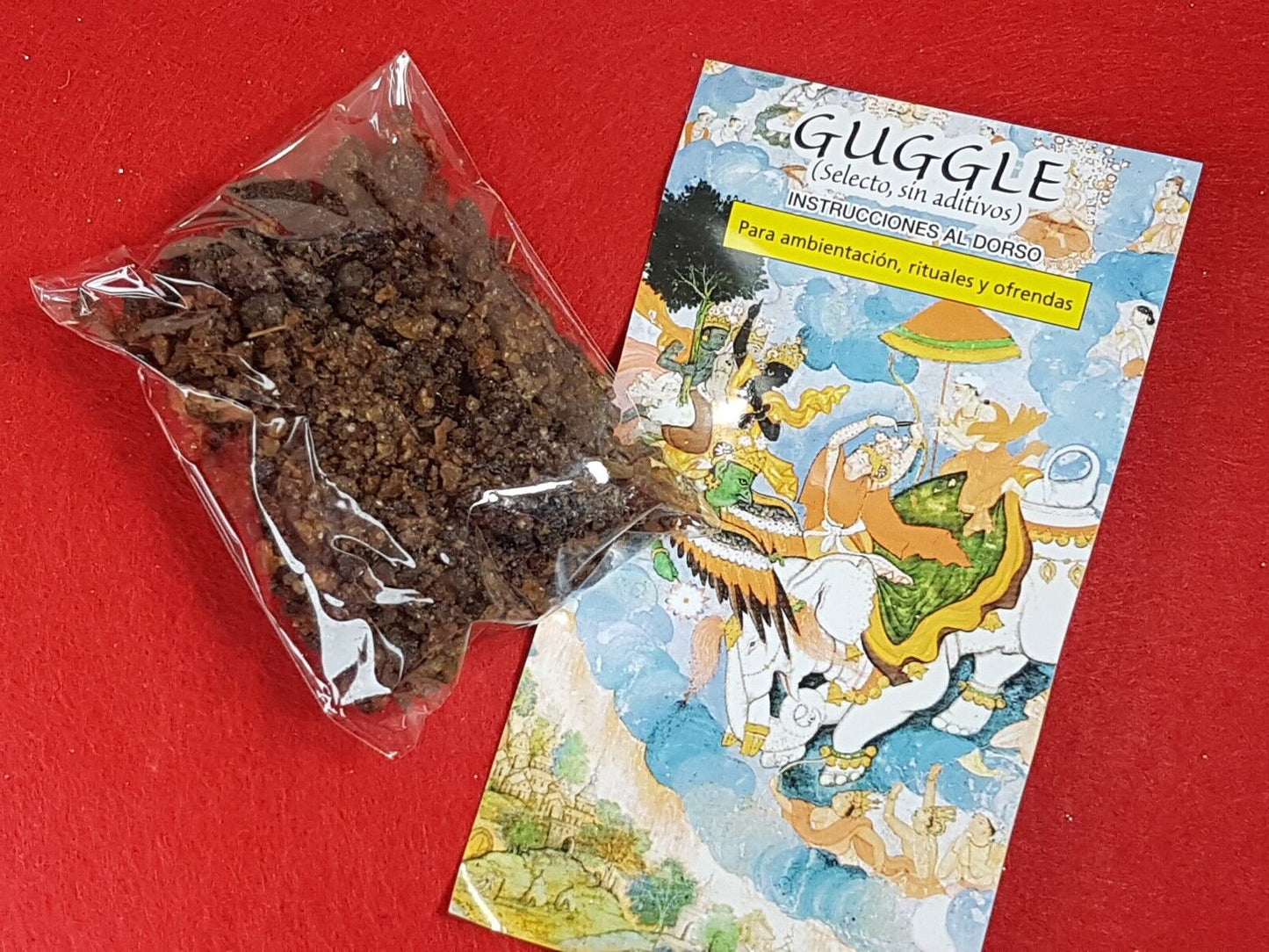 incienso grano guggle resina guggul