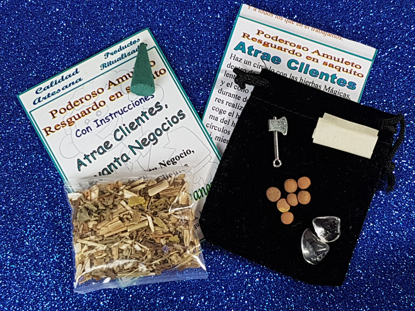 amuleto atrae clientes levanta negocios resguardo