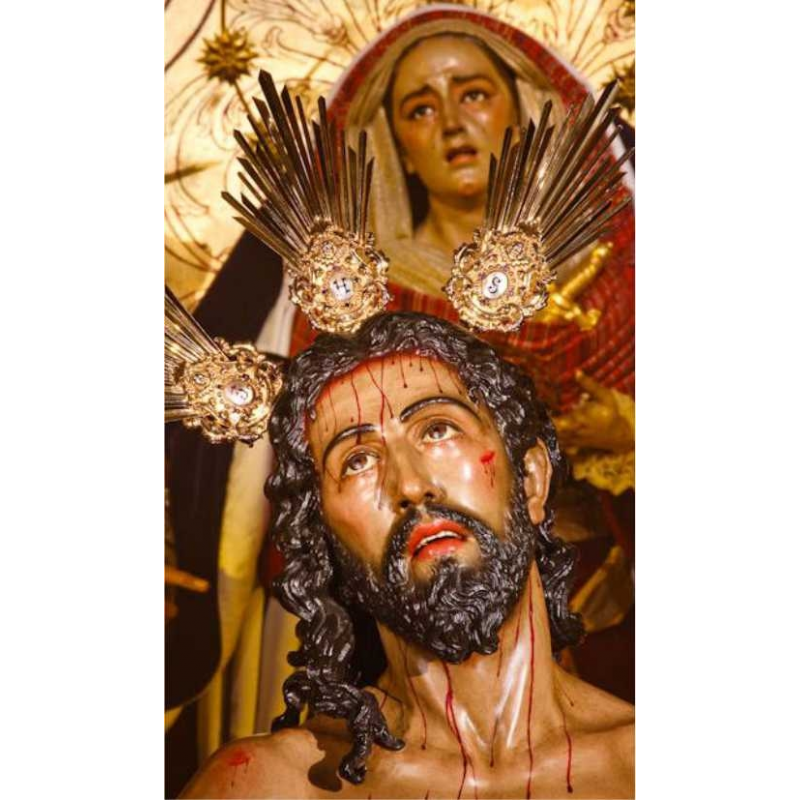 Timbre religieux Jésus des Douleurs, Religion / Carte religieuse
