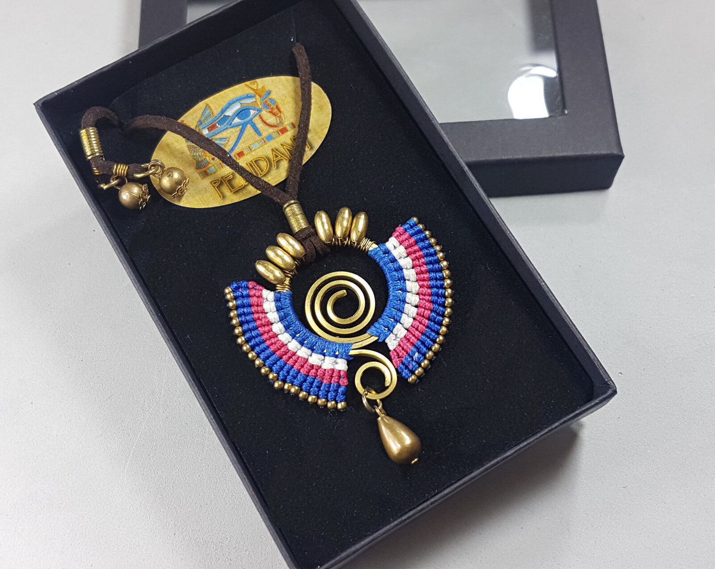 colgante etnico egipcio