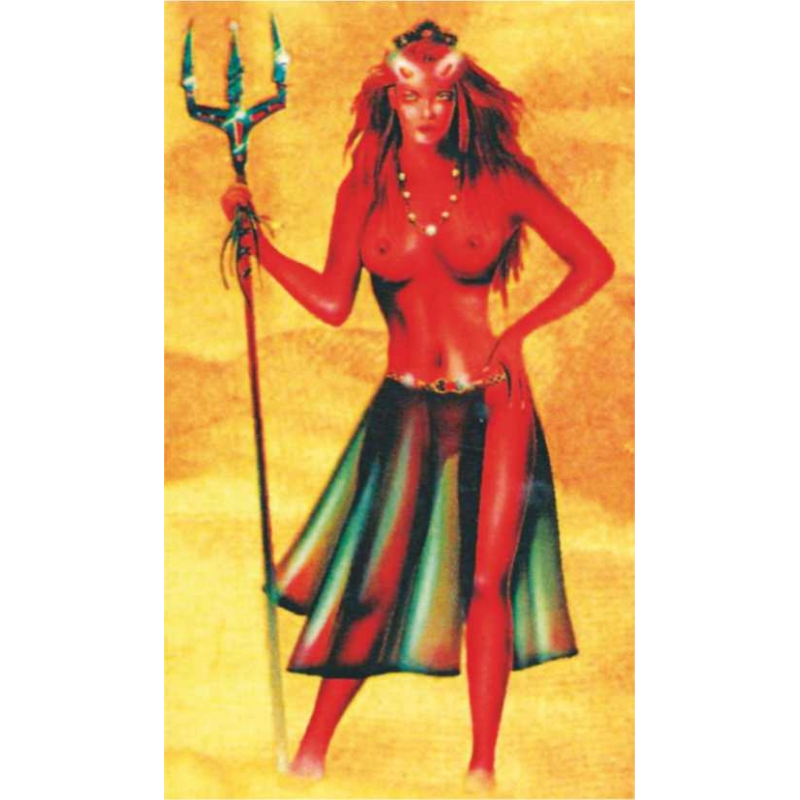 POMBA GIRA Religious Stamp, Religion / Religious Card