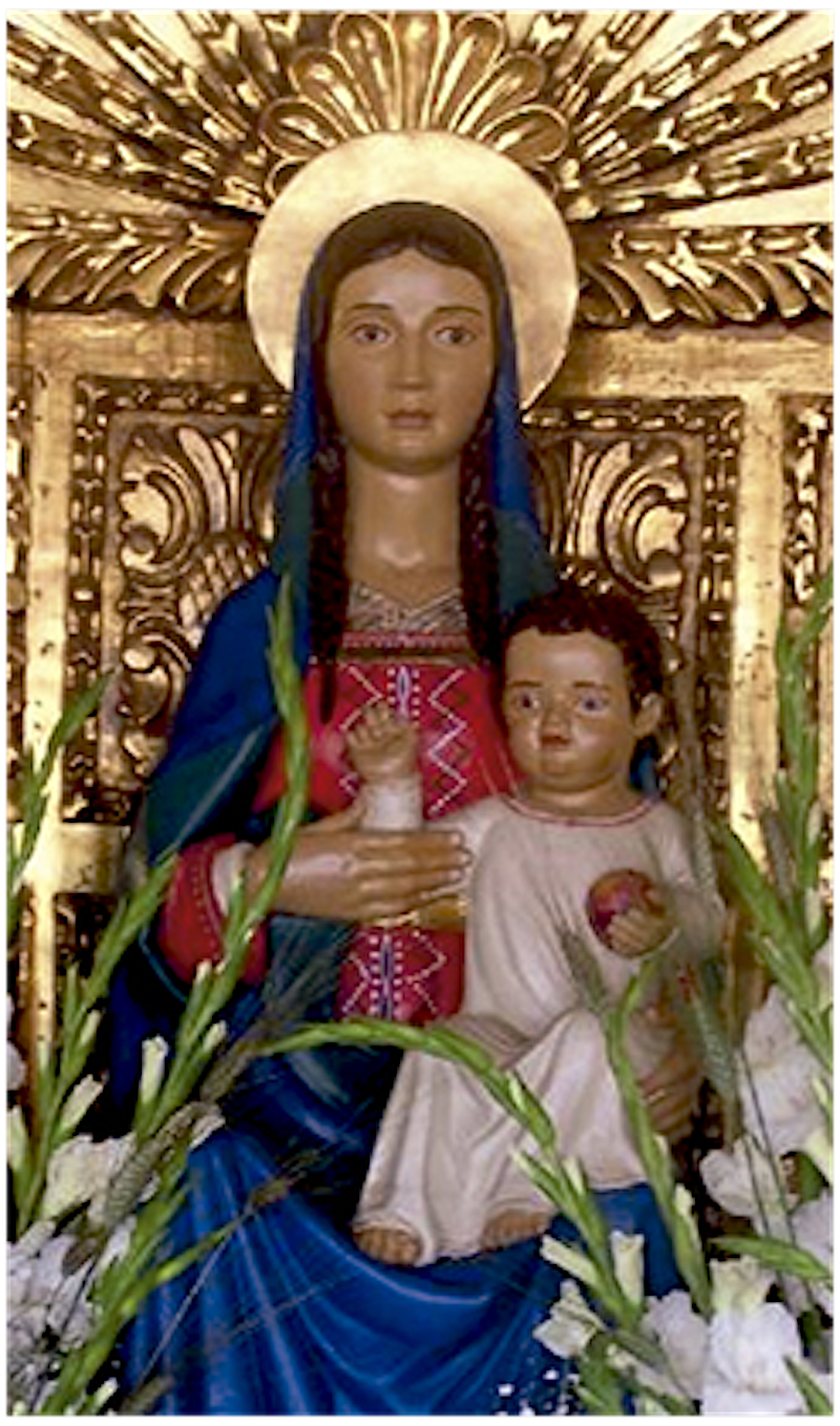 Religious Print Virgin of Beautiful Love, Religion / Religious Card