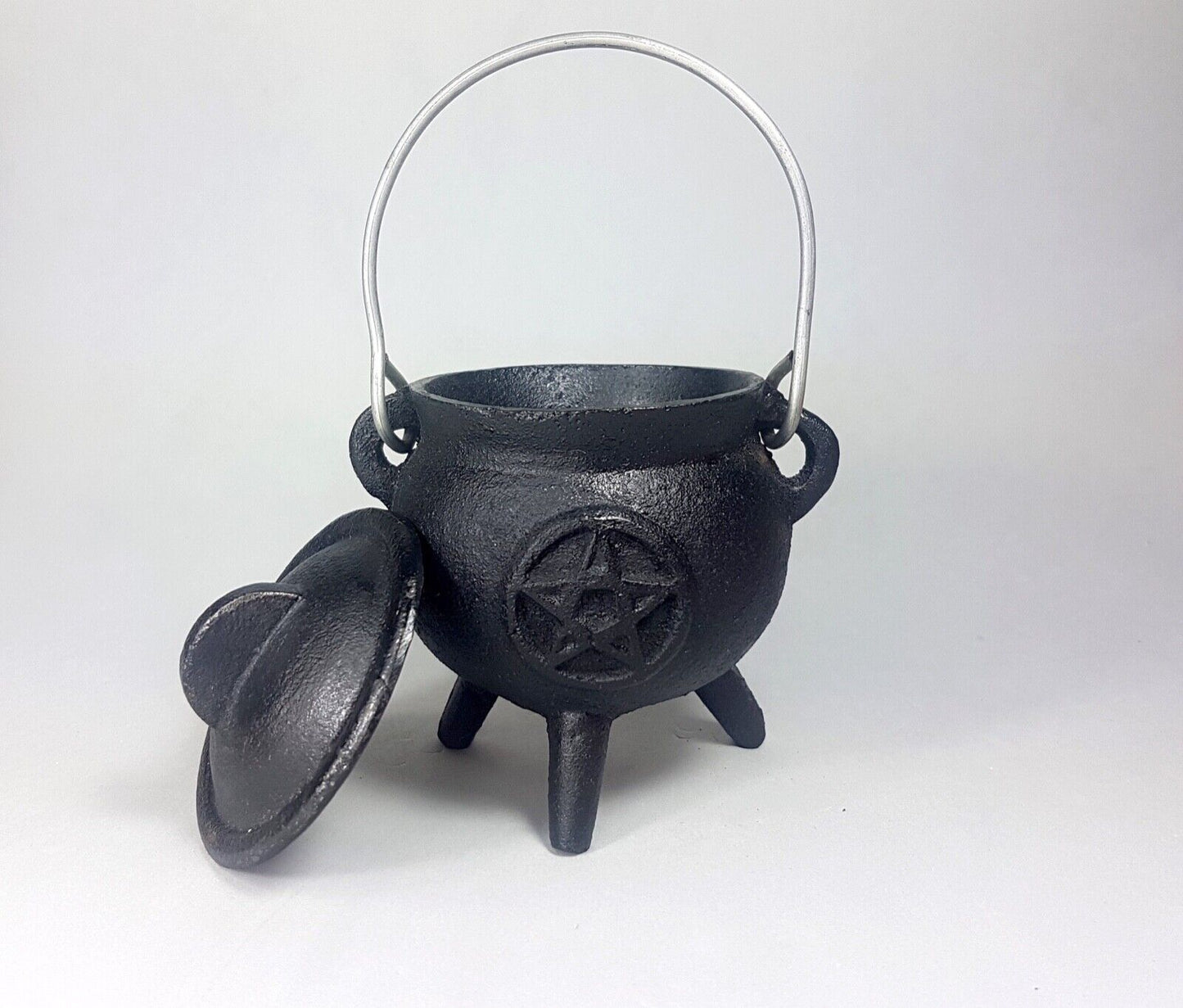 Caldero Simbolo Pentagrama 11cm WICCA (530g)