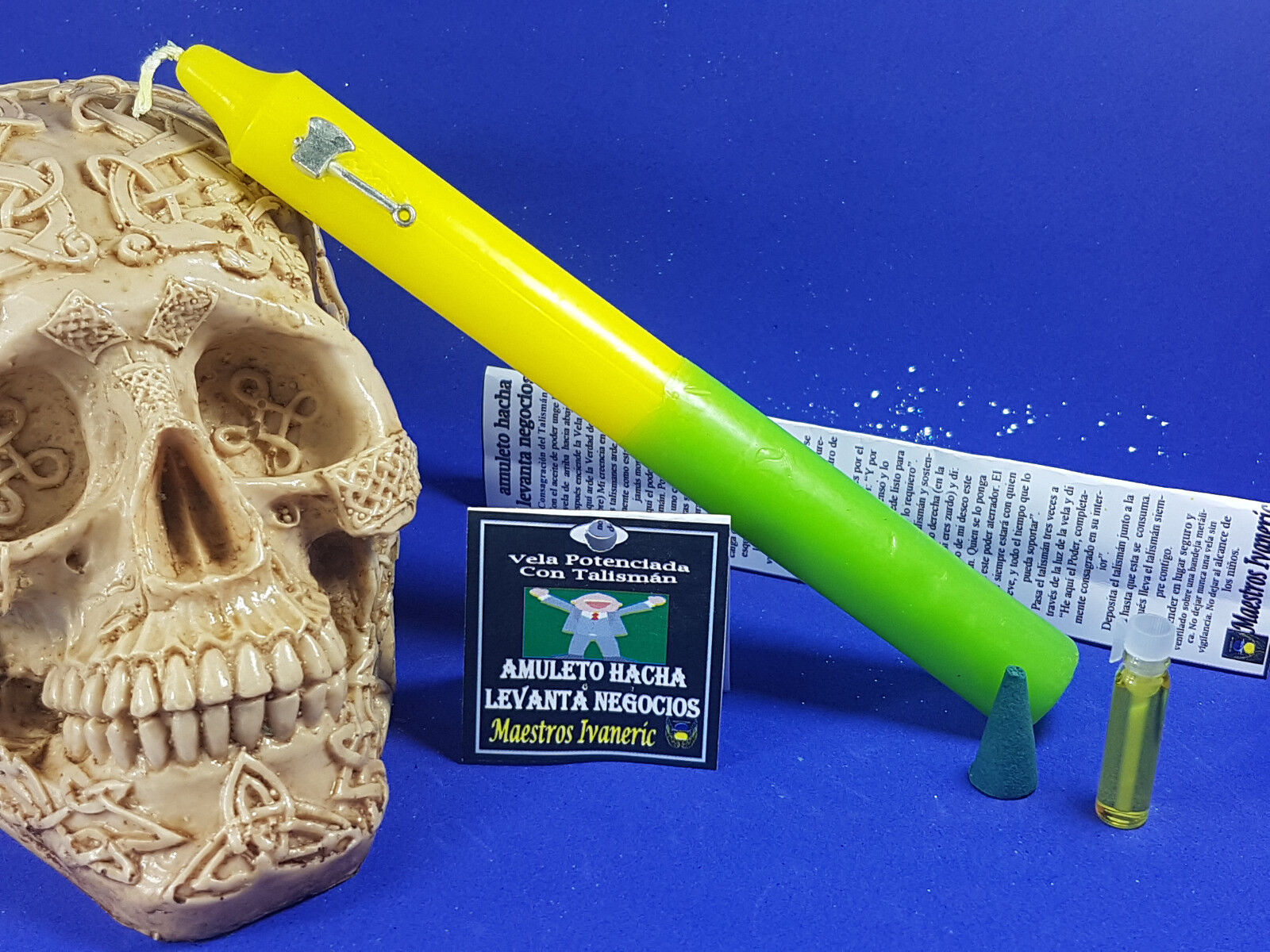 vela levanta negocios kit esoterico