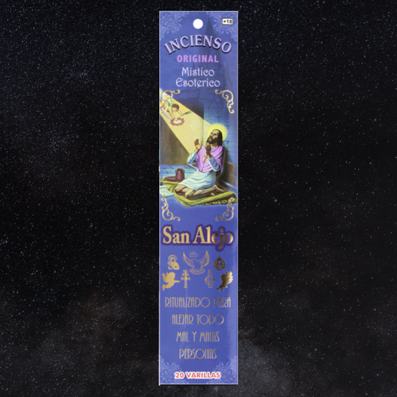 Bâtonnets d'encens Saint Alexis (Conjurer le Mal) / Bâtonnets d'encens Saint Alexis, Rituel