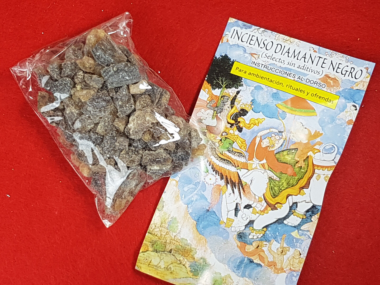 incienso grano diamante negro