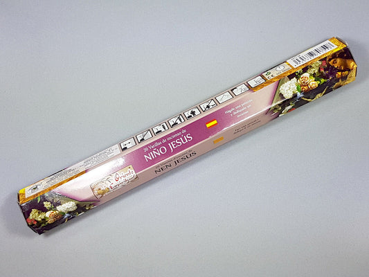 incienso niño jesus hexagonal