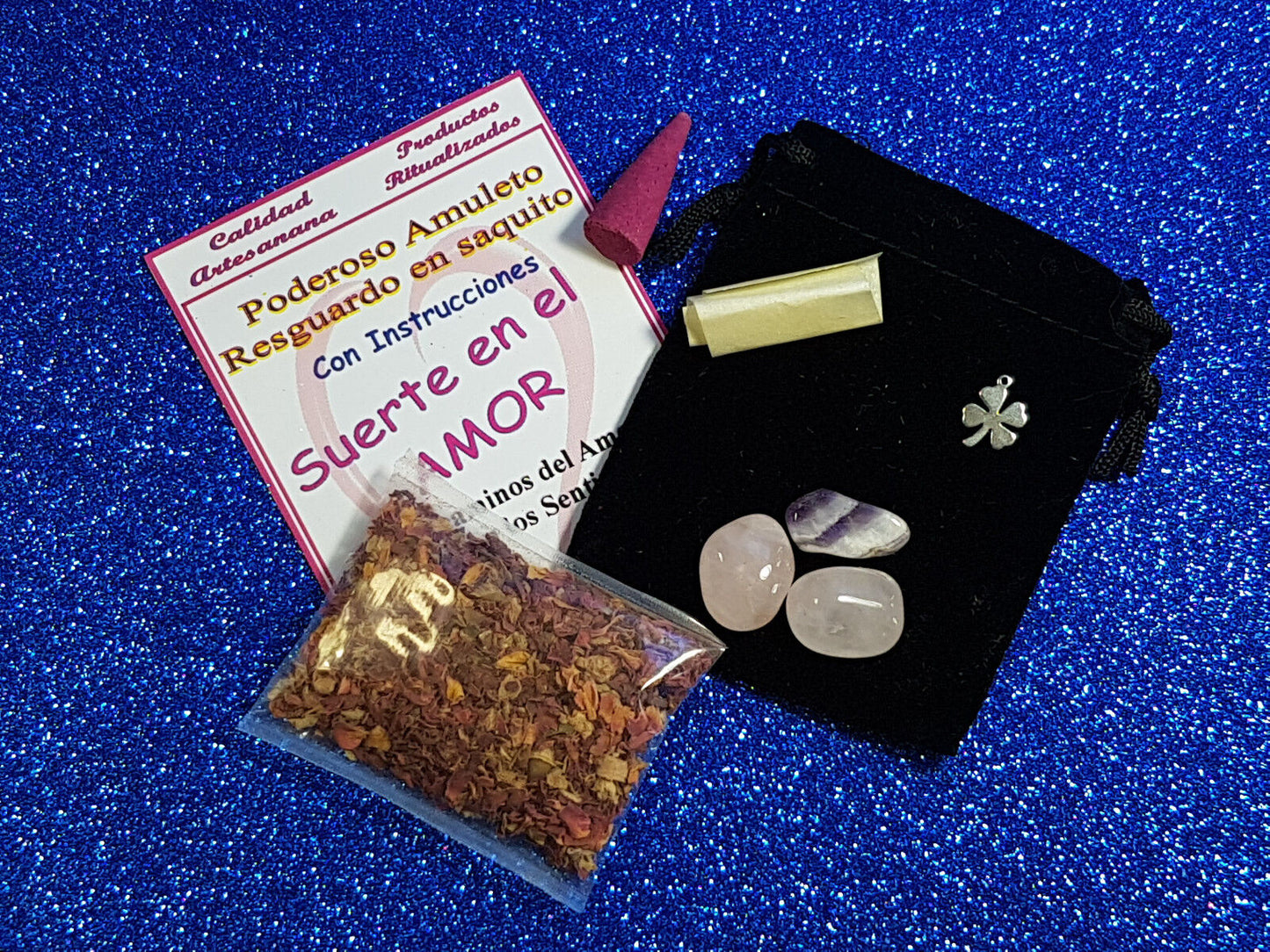 amuleto suerte en el amor resguardo