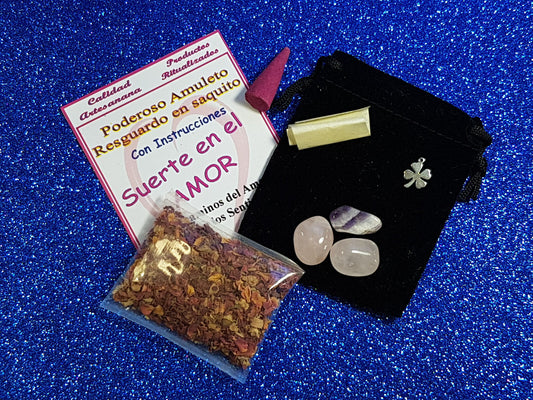 amuleto suerte en el amor resguardo