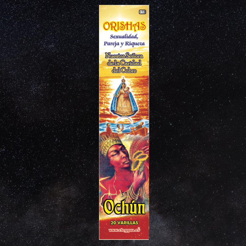 Bâtonnets d'encens OCHUN, Sexualité, Richesse, Pureté