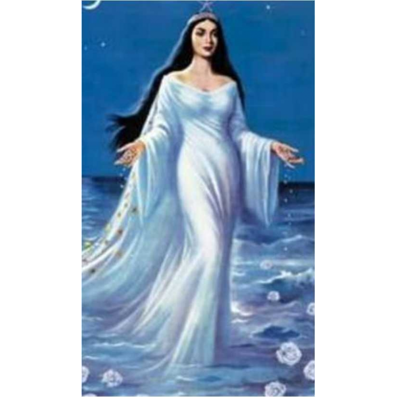 Timbre religieux YEMANYA, Religion / Yemanya, Carte religieuse Iemanja