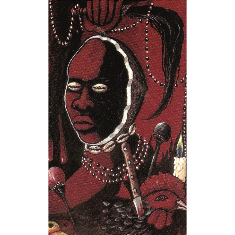 Timbre ELEGGUÁ, ELEGUA, Religion, Santeria / Carte religieuse