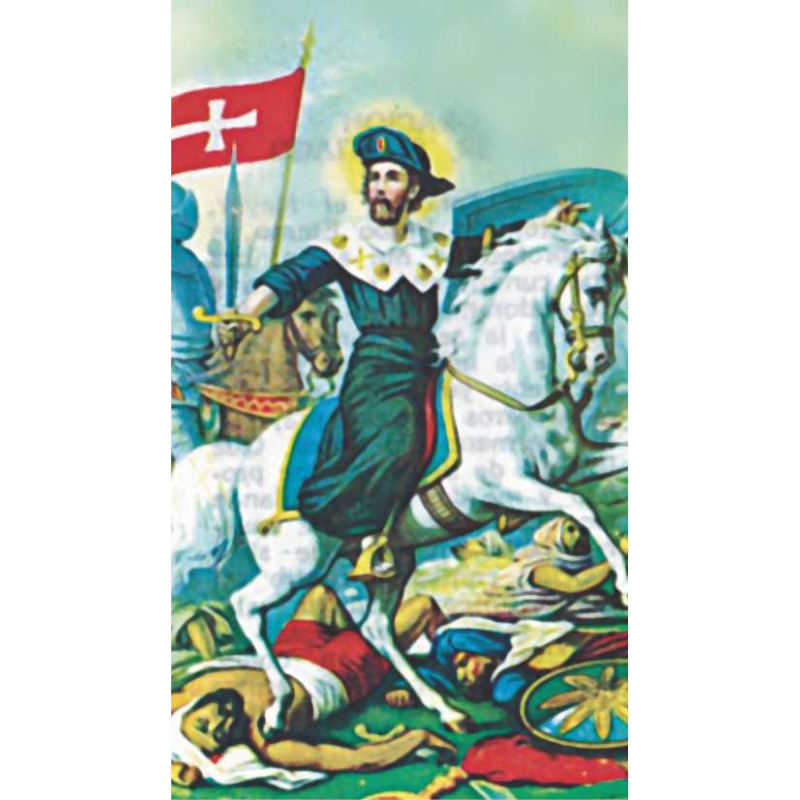 Estampa Religiosa SANTIAGO APOSTOL, Religion / Religious Card