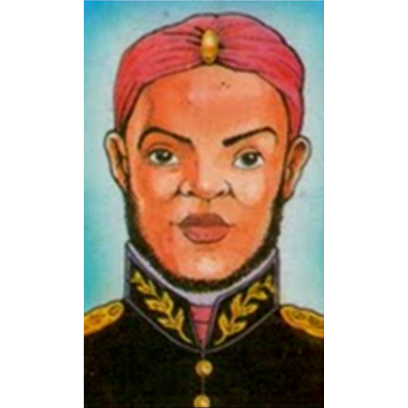 Timbre BLACK FELIPE, Religion, Santeria / Carte religieuse