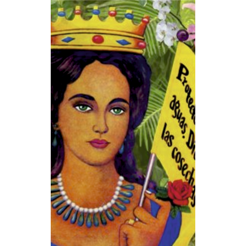 Estampa MARIA LIONZA, Religion, Santeria / Religious Card