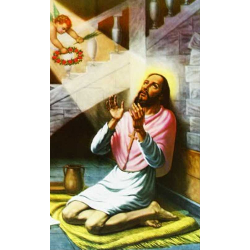 Estampa Religiosa SAN ALEJO, Religion / Saint Alexius Religious Card