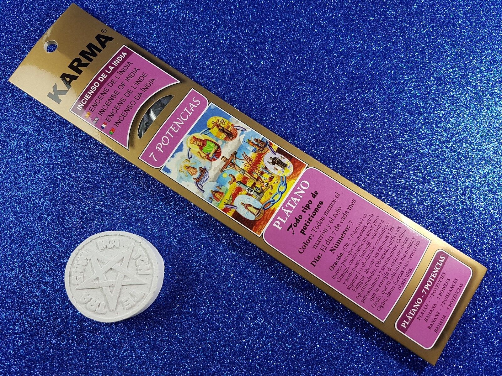incienso 7 potencias esoterico