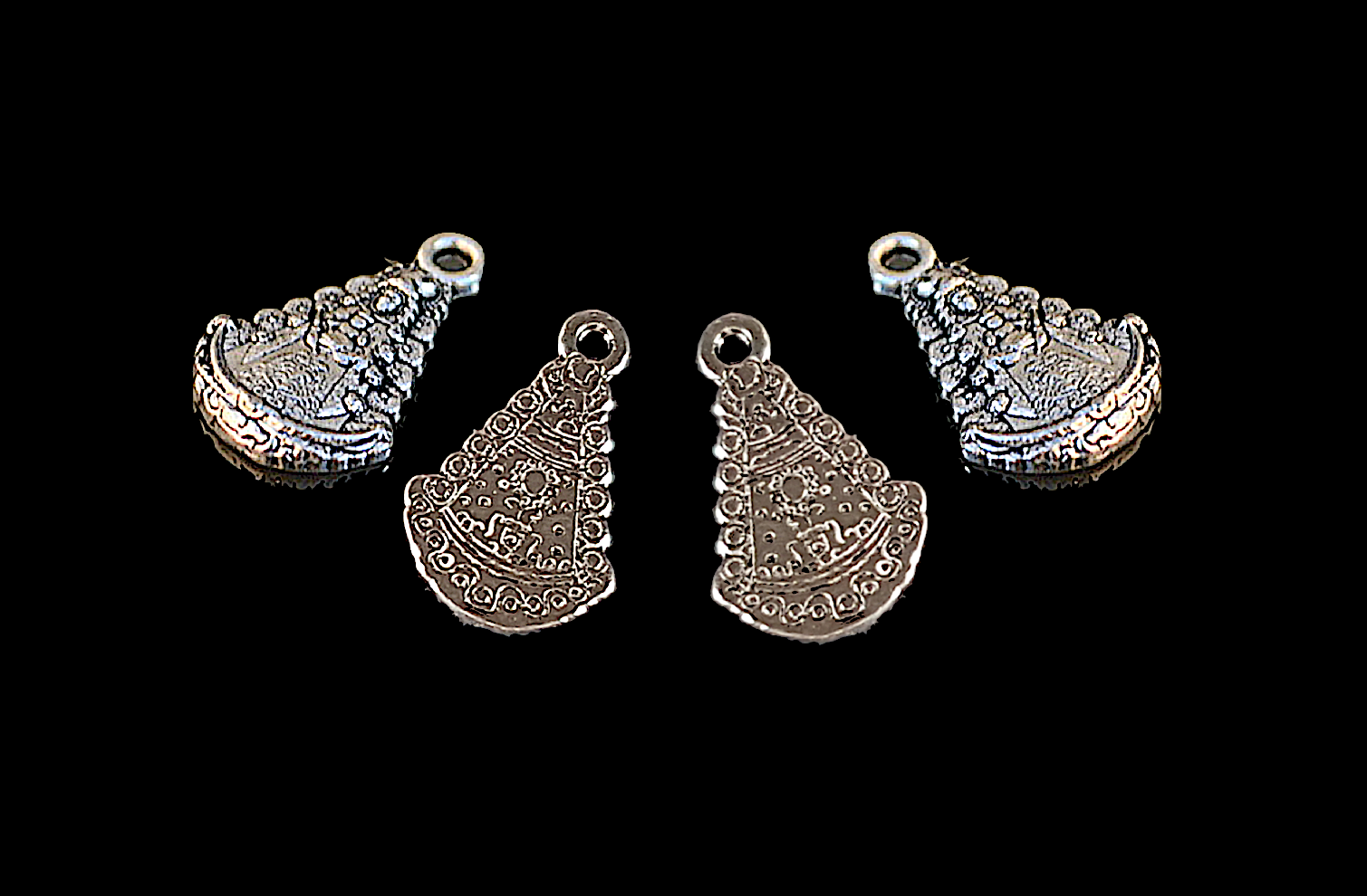 colgante virgen rocio metal