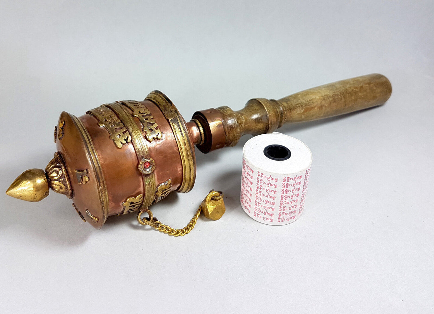 rueda oracion budista