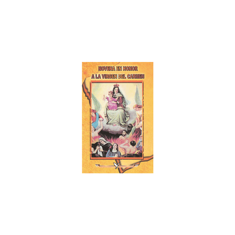 Librito Novena En Honor VIRGEN DEL CARMEN, Lanzar hechizos, limpiezas, rituales