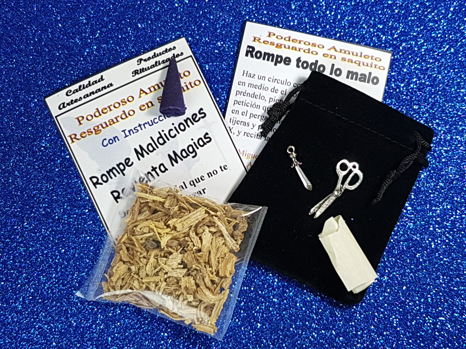 resguardo rompe maldiciones magias amuleto