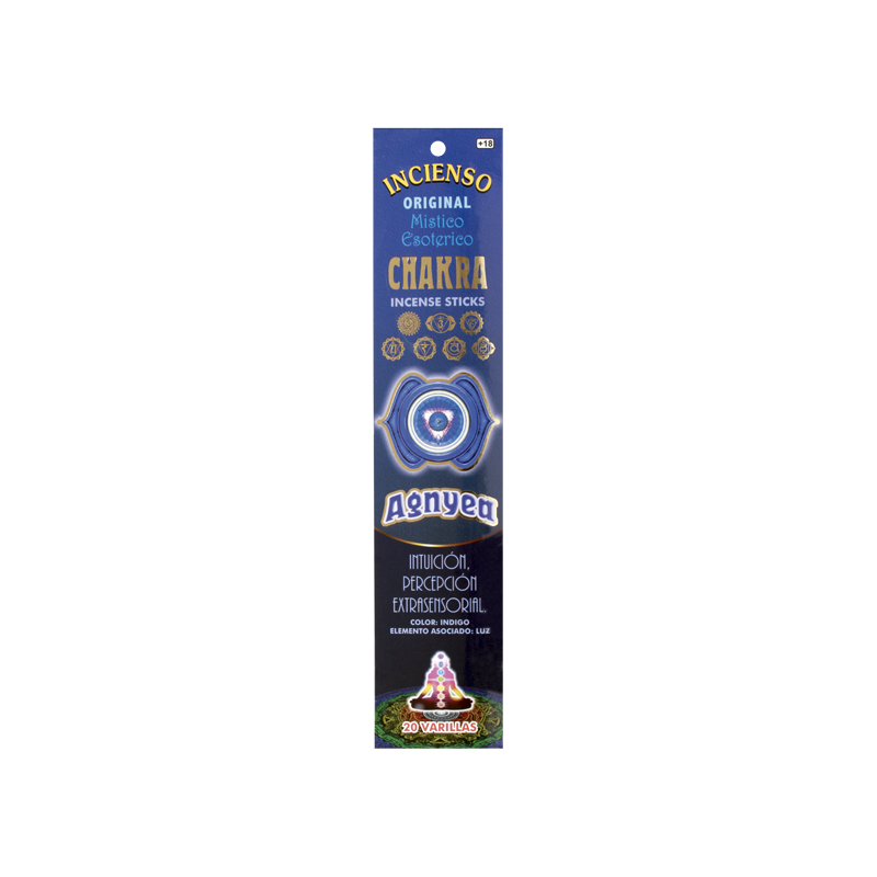 Incense Sticks Sixth CHAKRA AJNA (Intuition, Extrasensory Perception)