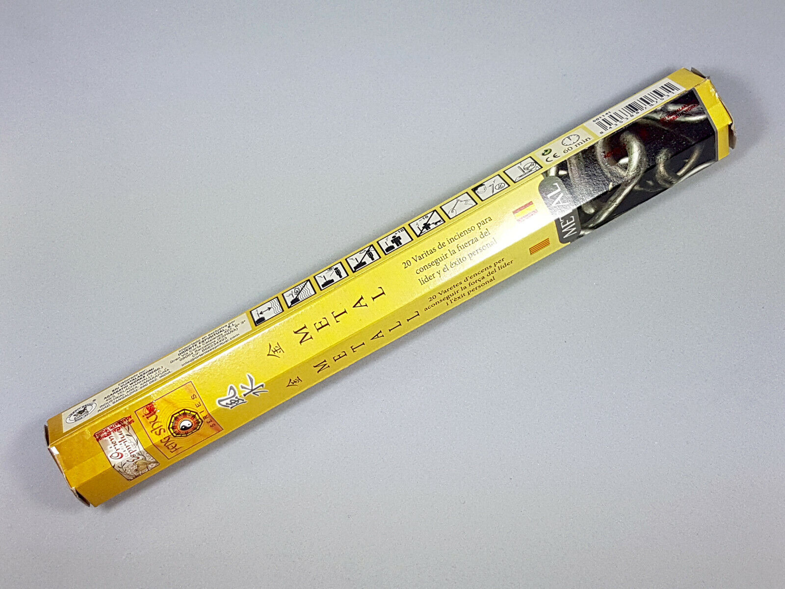 incienso metal hexagonal feng shui