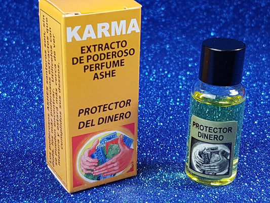 extracto perfume protector del dinero
