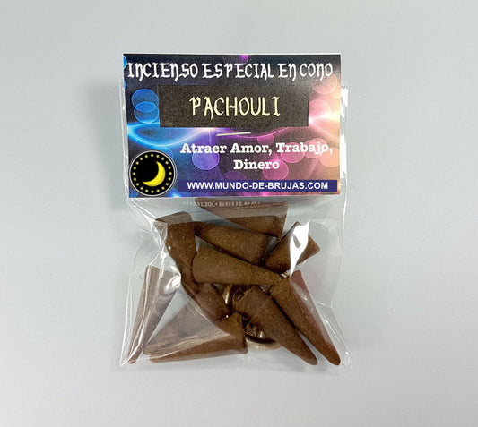 incienso conos pachuli esoterico