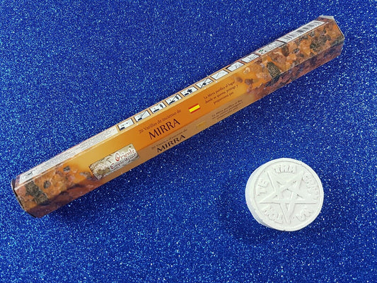incienso mirra hexagonal myrrh