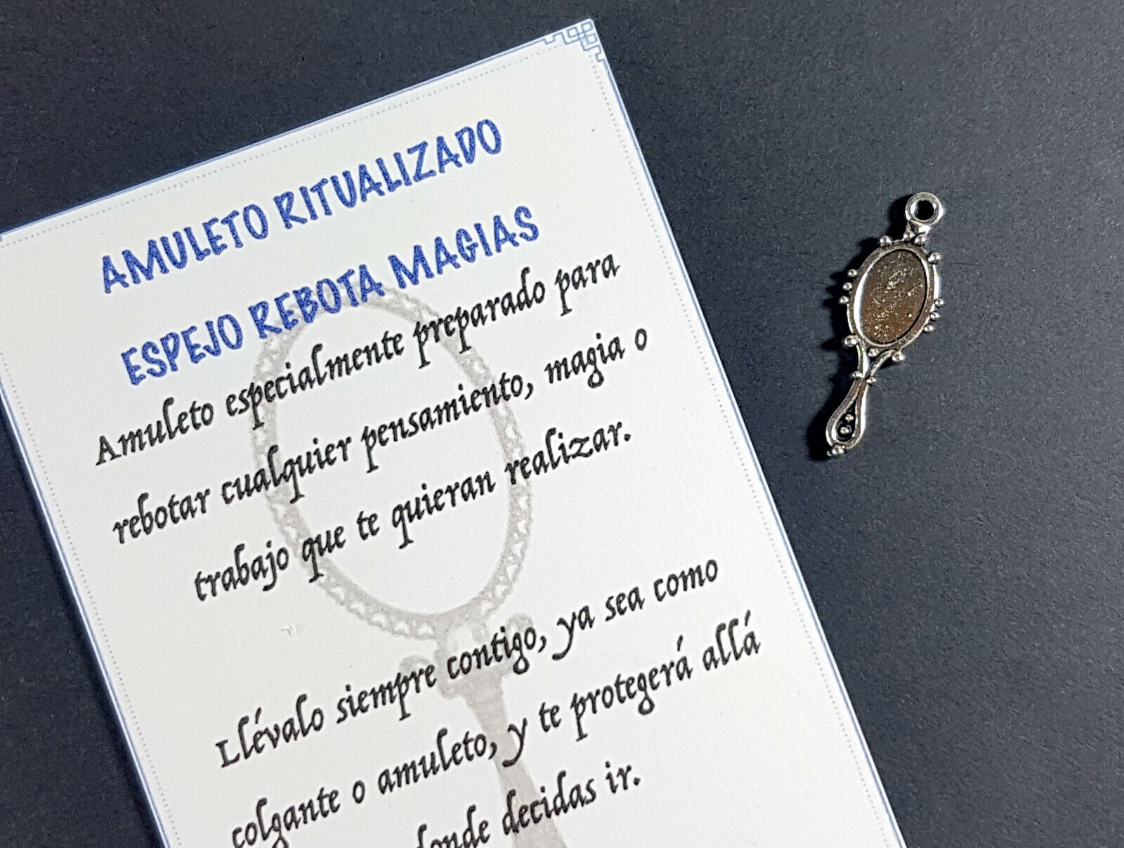 amuleto espejo rebotar magias