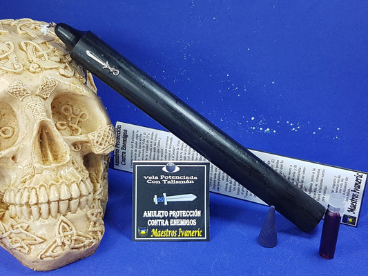 vela proteccion enemigos esoterico kit