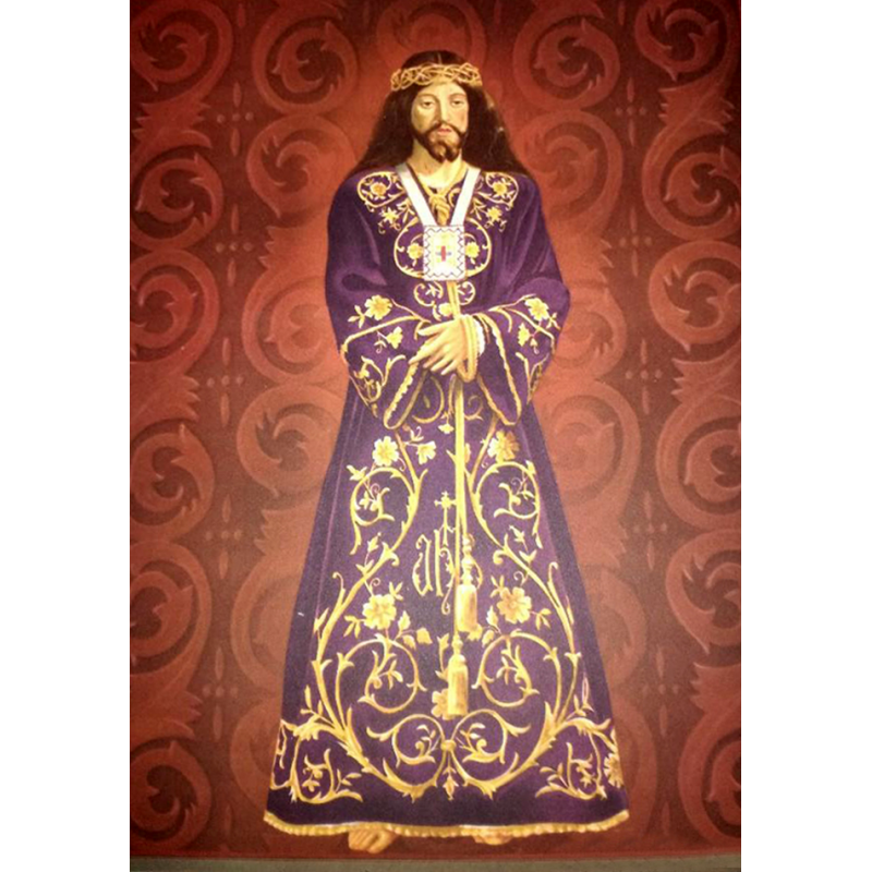 Impression religieuse CHRIST DU SECOURS, Religion / Carte religieuse