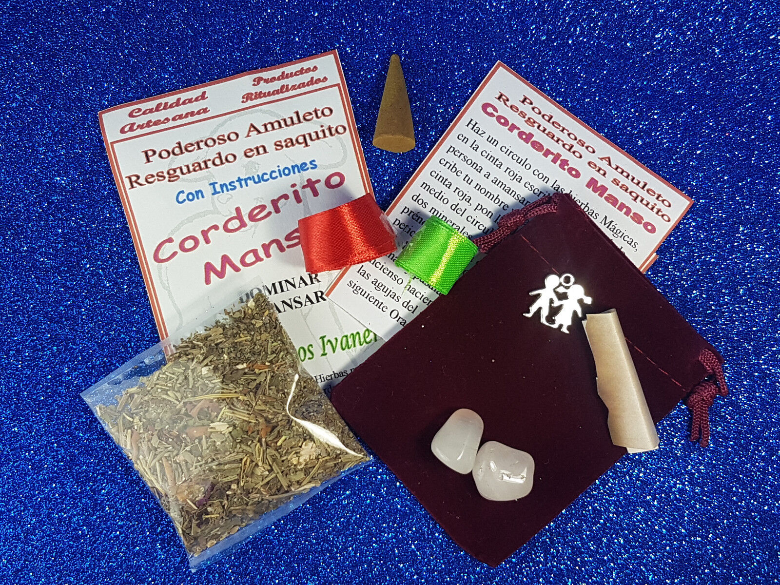amuleto corderito manso resguardo