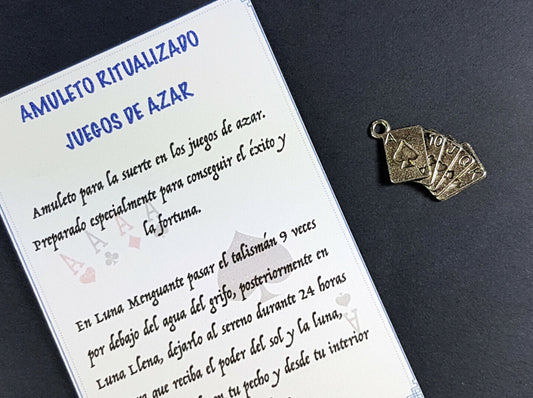 amuleto juegos de azar