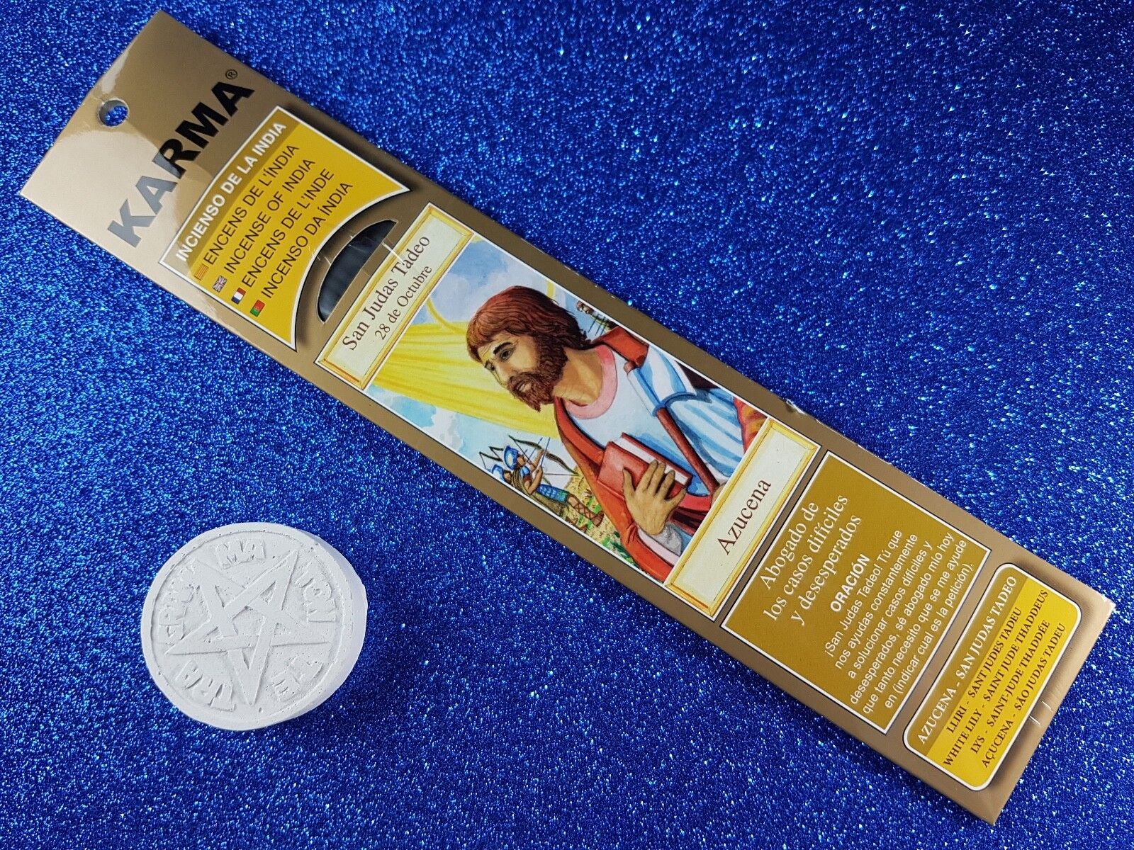 incienso judas tadeo azucena