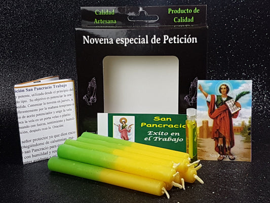 novena pancracio exito trabajo