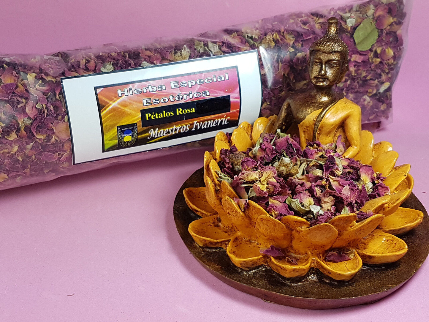 hierba petalos de rosa esoterico