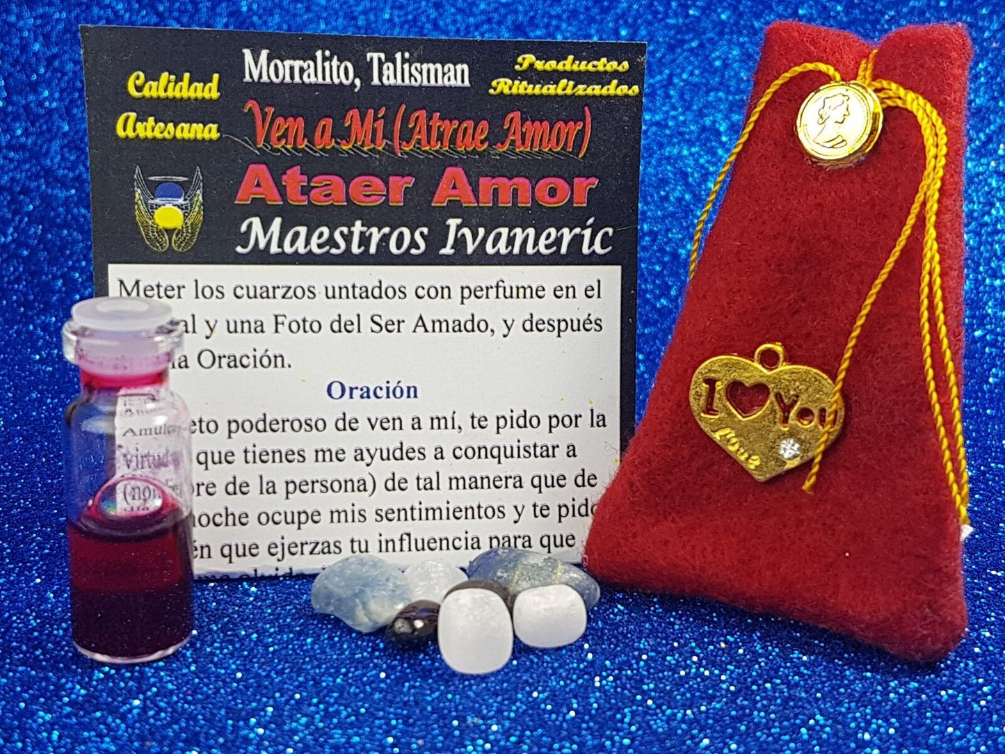 amuleto ven a mi come to me morralito