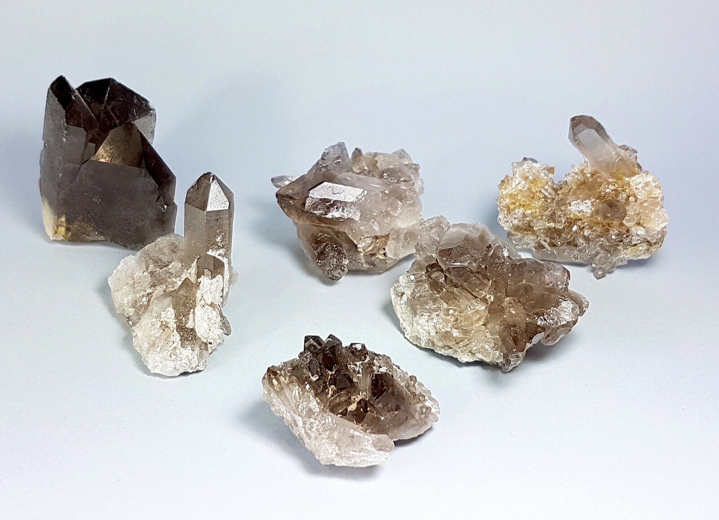 drusa cuarzo ahumado druze