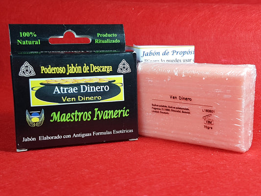 jabon atrae dinero ven dinero esoterico