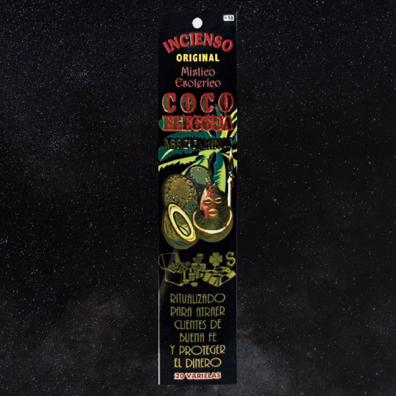 Bâtonnets d'encens COCO ELEGGUA (Abrecaminos) / Bâtonnets d'encens Open Roads, Ritual