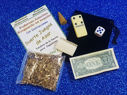 amuleto juegos de azar resguardo