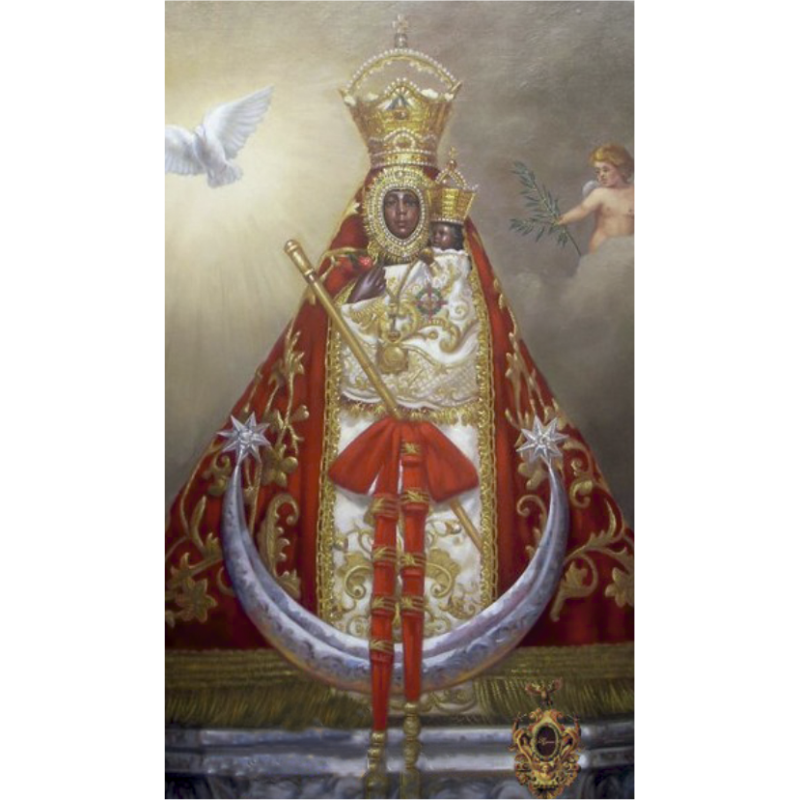 Impression religieuse de la Vierge de la Tête, Religion / Carte religieuse