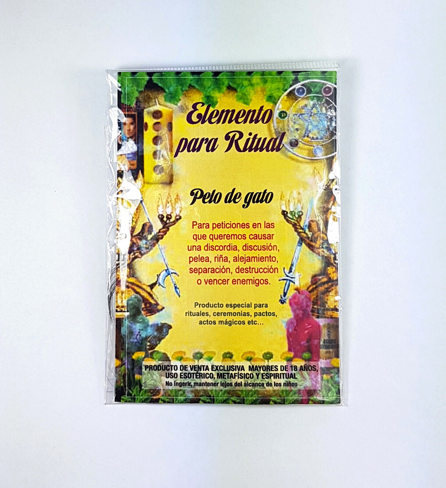 pelo gato ritual esoterico