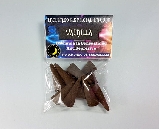 Incienso Especial Conos VAINILLA